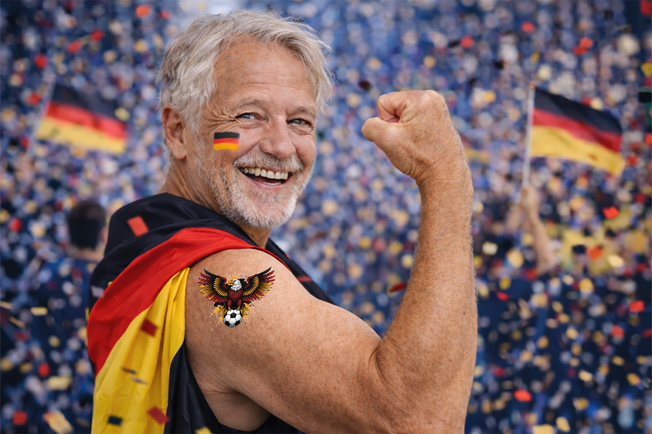 GolNation® Germany tattoo mockup